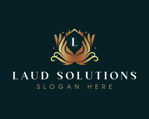 Luxury Hand Massage logo design