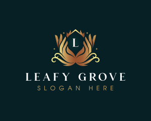 Luxury Hand Massage logo design