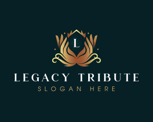 Luxury Hand Massage logo design