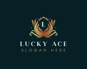 Luxury Hand Massage logo design