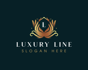 Luxury Hand Massage logo design