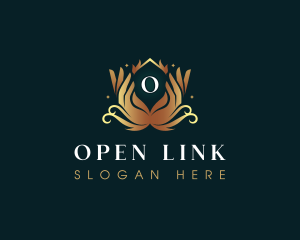 Luxury Hand Massage logo design