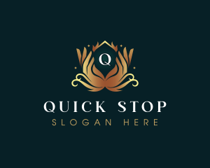 Luxury Hand Massage logo design