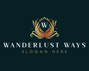 Luxury Hand Massage logo design