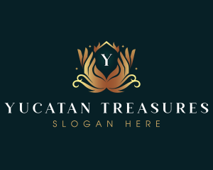 Luxury Hand Massage logo design