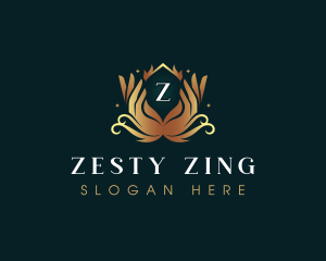 Luxury Hand Massage logo design