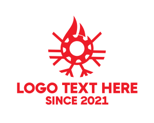 Gasoline - Industrial Fuel Company logo design