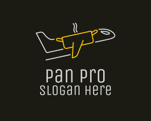 Airplane Fine Dining logo design