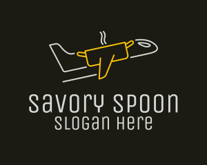 Airplane Fine Dining logo design