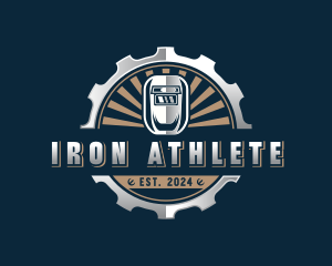 Iron Welding Mask logo design