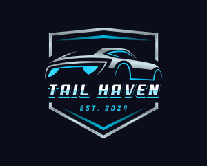 Car Sedan Automotive logo design