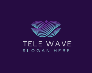 Wave Tech Media logo design