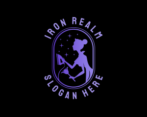 Housemaid Lady Cleaner logo