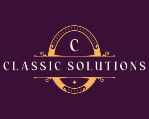 Classic Luxury Ornament logo design