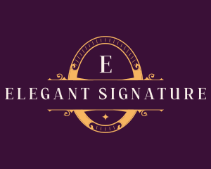 Classic Luxury Ornament logo design