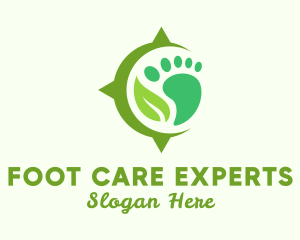 Natural Foot Massage logo design