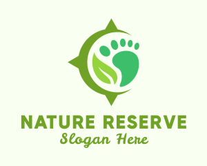 Natural Foot Massage logo design