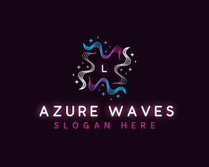 Star Wave Motion logo design