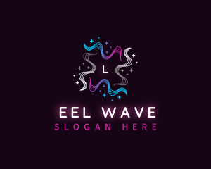 Star Wave Motion logo design