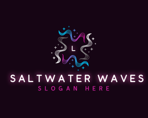 Star Wave Motion logo design