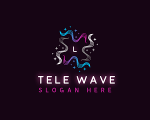 Star Wave Motion logo design