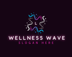 Star Wave Motion logo design