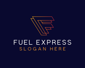 Express Courier Logistics logo design