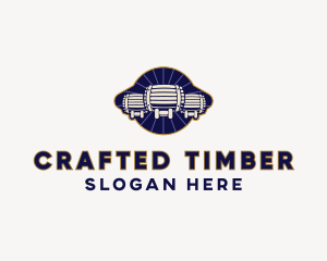 Beer Barrels Bar logo design