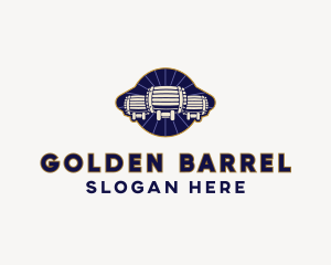 Beer Barrels Bar logo design