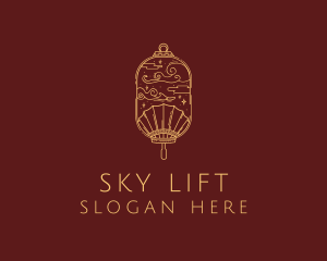 Chinese Sky Lantern logo design