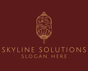 Chinese Sky Lantern logo design