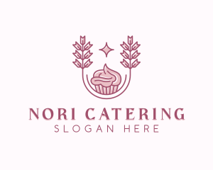 Icing Cupcake Pastry  logo design