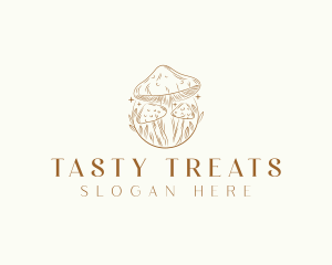 Magical Mushroom Fungi logo design