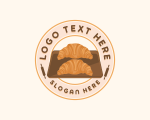 Croissant Bread Baking logo