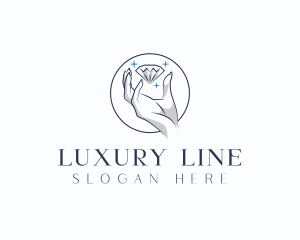 Luxury Diamond Jeweller logo design