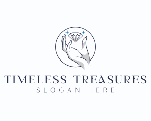 Luxury Diamond Jeweller logo design