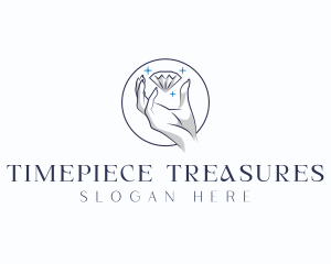 Luxury Diamond Jeweller logo design