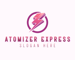 Lightning Express Charging  logo design