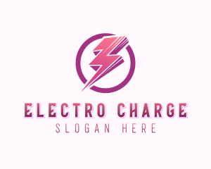 Lightning Express Charging  logo design