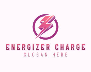 Lightning Express Charging  logo design