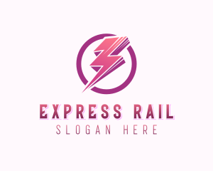 Lightning Express Charging  logo design