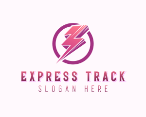 Lightning Express Charging  logo design