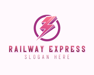 Lightning Express Charging  logo design