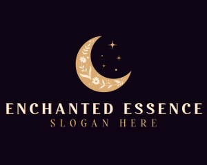 Floral Mystic Moon logo