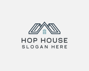 House Roof Apartment logo design