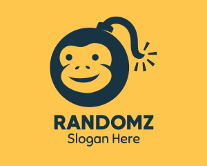 Chimpanzee Monkey Bomb logo