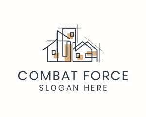 House Building Structure logo