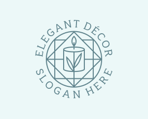 Artisanal Candle Decor logo design