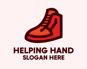 Red Rubber Shoes Logo