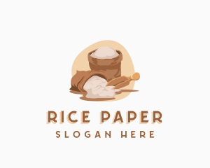 Flour Sack Ingredient logo design